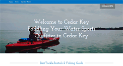 Desktop Screenshot of cedarkeypaddling.com